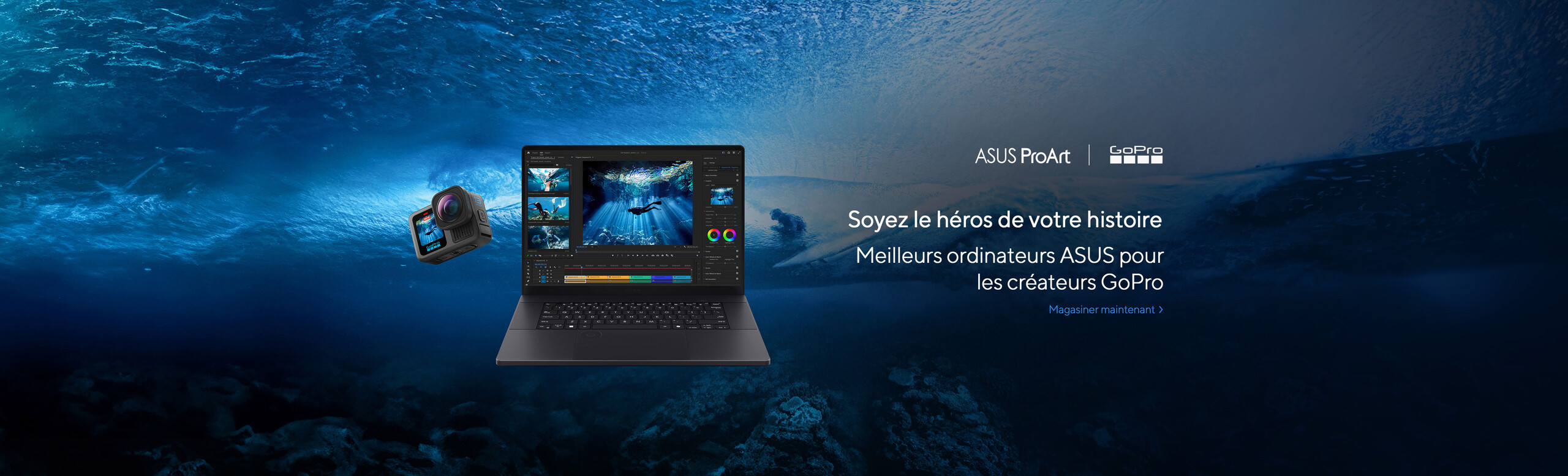 ASUS ProArt Laptops for GoPro Creators