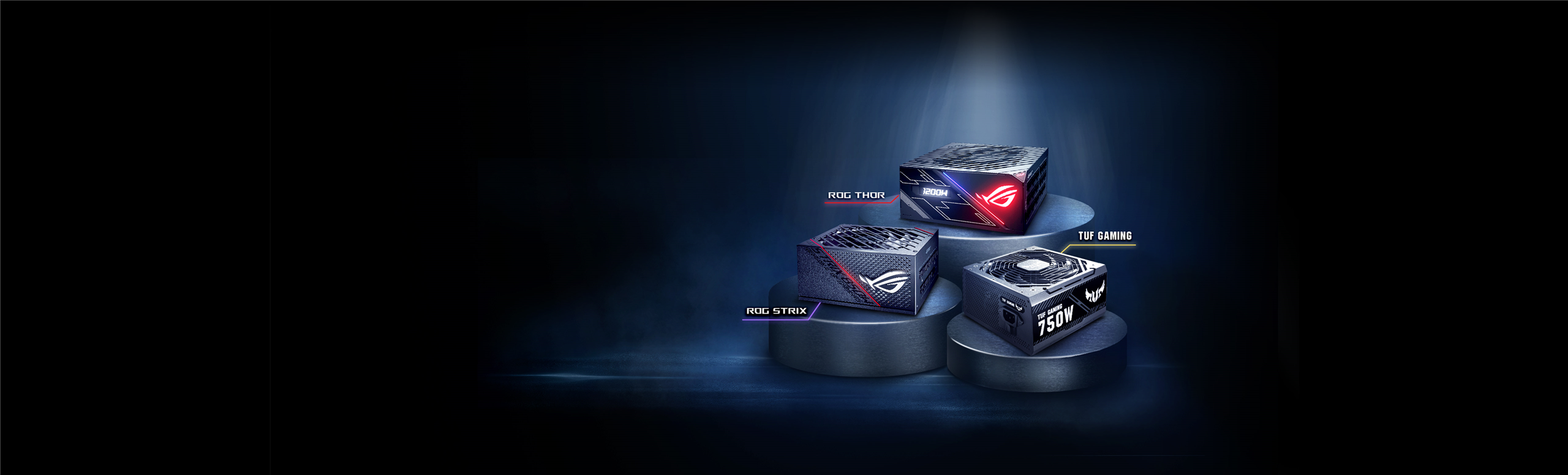 Alimentations PC ASUS ROG Strix et TUF