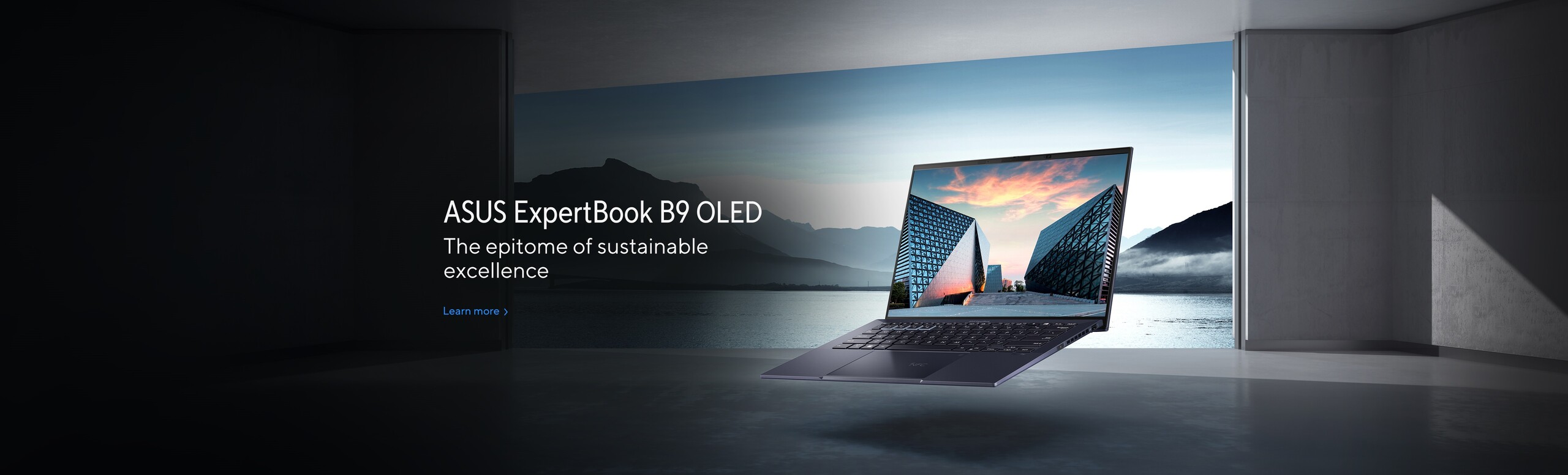 ASUS ExpertBook B9 OLED – κορυφαίος επαγγελματικός φορητός υπολογιστής με βιώσιμο σχεδιασμό και εντυπωσιακή OLED οθόνη.