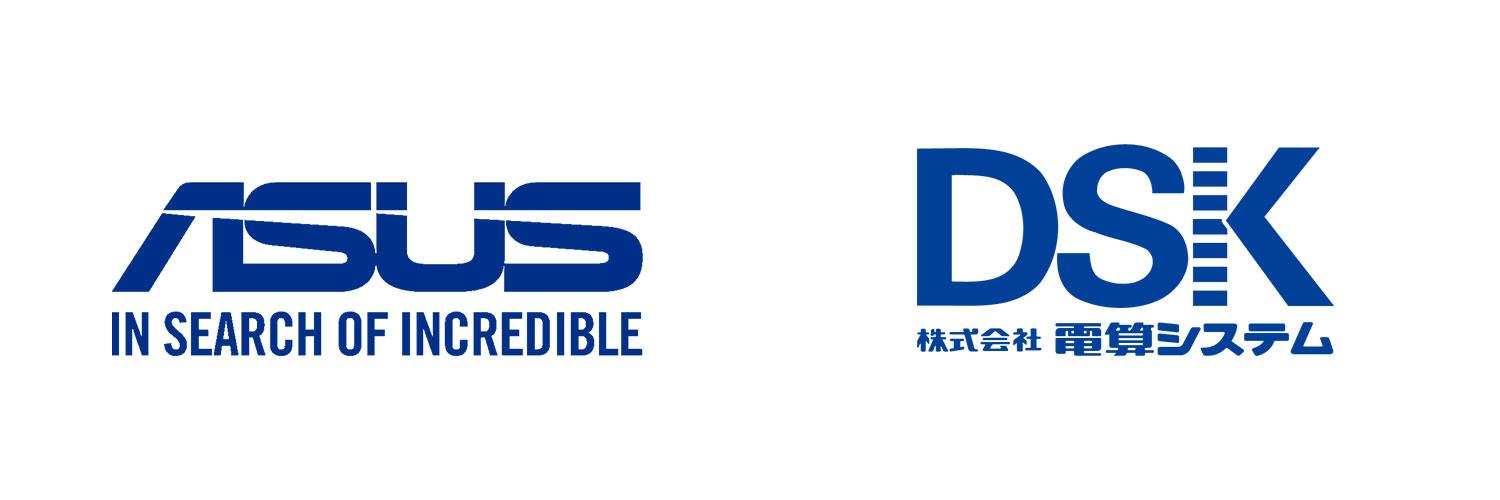 「ASUS JAPAN 株式会社」「株式会社電算システム」