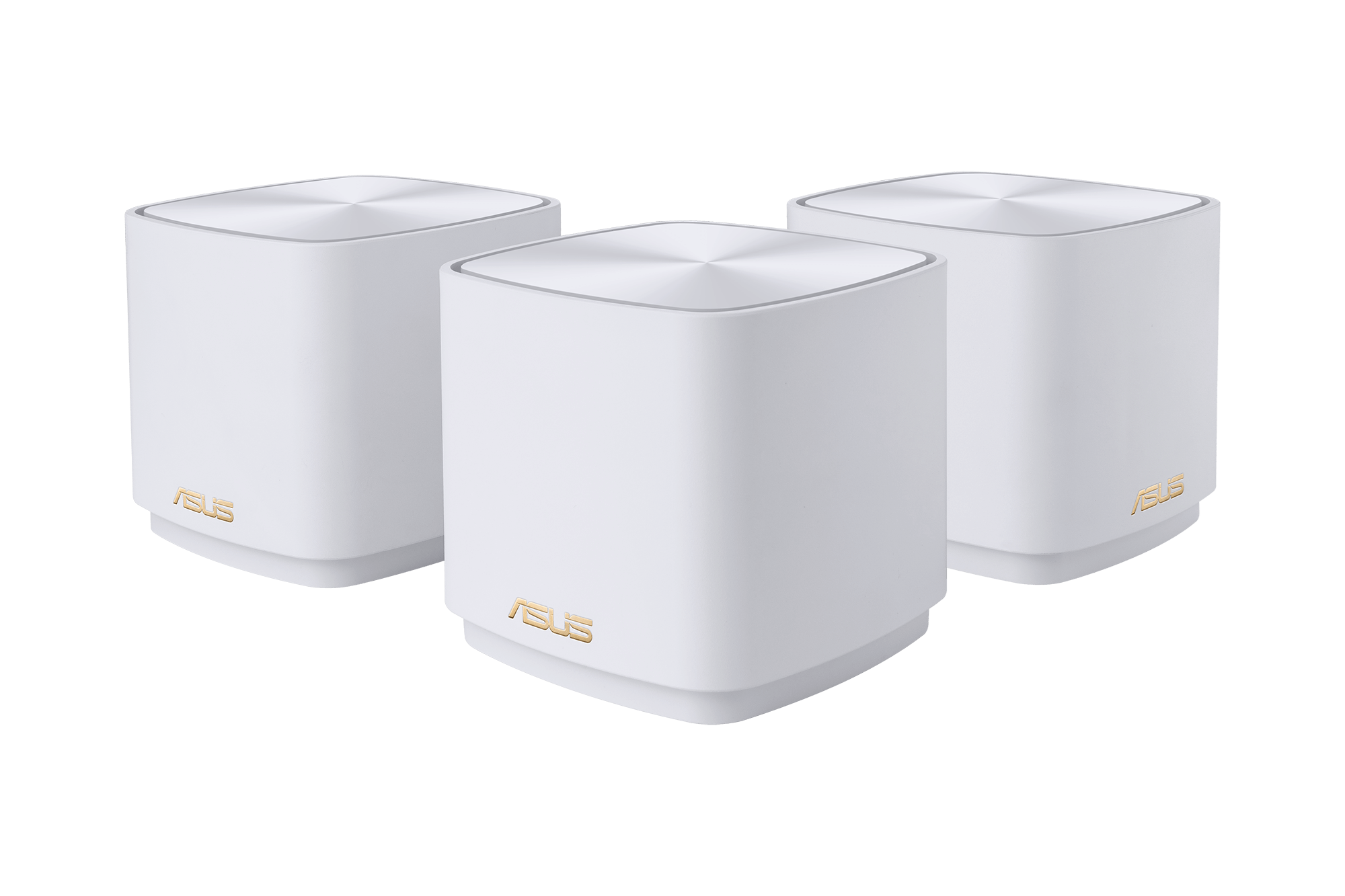 Group of three ASUS ZenWifi AX Mini (XD4)