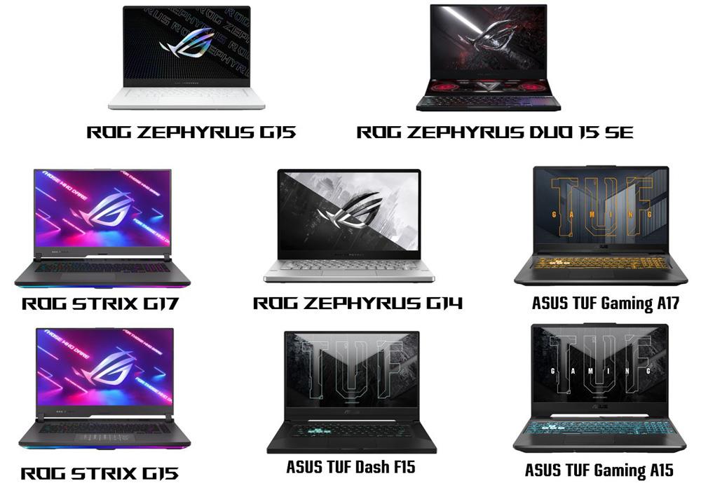 パソコンでゲームをプレイしたい全てのゲーマーの期待に応える、進化し続けるASUS最新ROG・TUFゲーミングノートパソコン8製品を発表