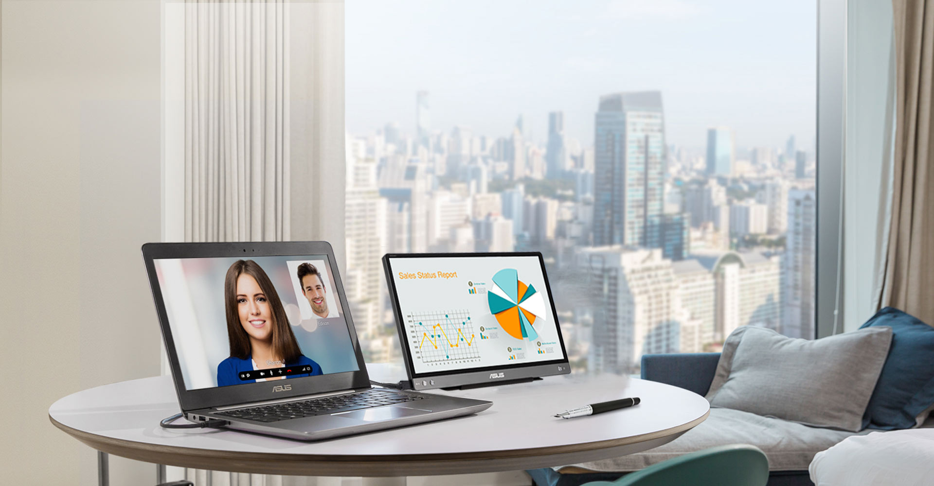 ZenScreen MB16AC 15.6 inch Portable Monitor